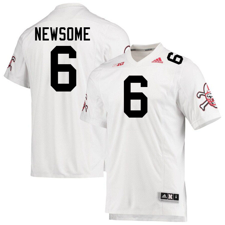 Quinton Newsome Nebraska Jersey,Nebraska Cornhuskers Football Uniforms,Jersey-Blackshirt Away